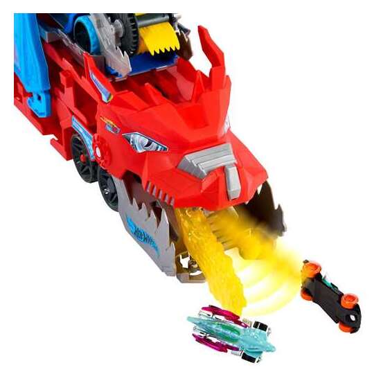 VEHICULOHOT WHEELS CITY DRAGÓN TRANSPORTADOR. INCLUYE 2 COCHES. image 3