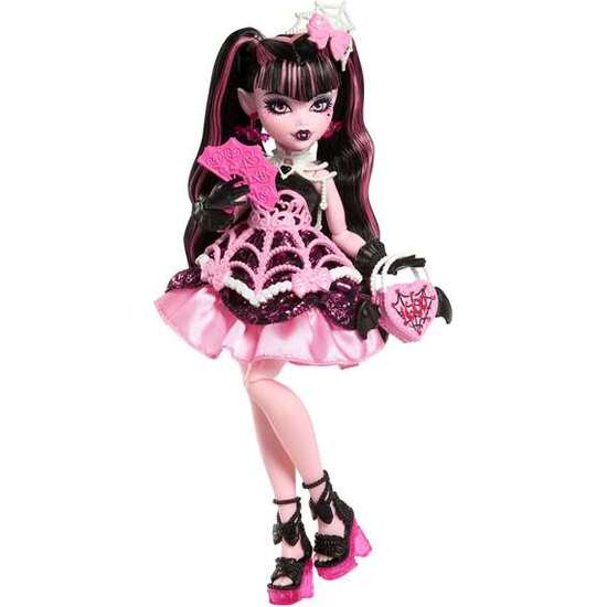 MUÑECA MONSTER HIGH 16 CUMPLEAÑOS DRACULAURA. 29X4,50X4 CM image 1