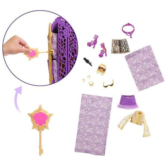 MUÑECA MONSTER HIGH SKULLTIMATE SECRETS CLAWDEEN. CON ARMARIO Y MAS DE 19 SORPRESAS. image 2