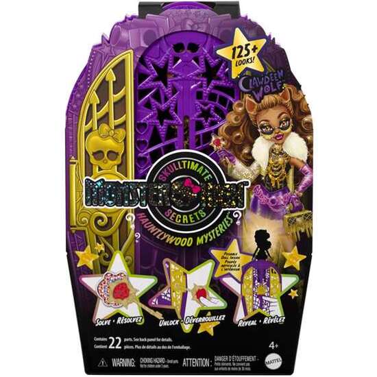MUÑECA MONSTER HIGH SKULLTIMATE SECRETS CLAWDEEN. CON ARMARIO Y MAS DE 19 SORPRESAS. image 5