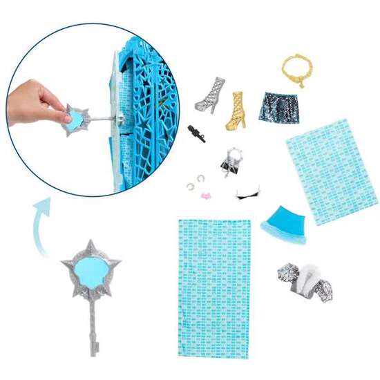 MUÑECA MONSTER HIGH SKULLTIMATE SECRETS FRANKIE. CON ARMARIO Y MAS DE 19 SORPRESAS. image 3
