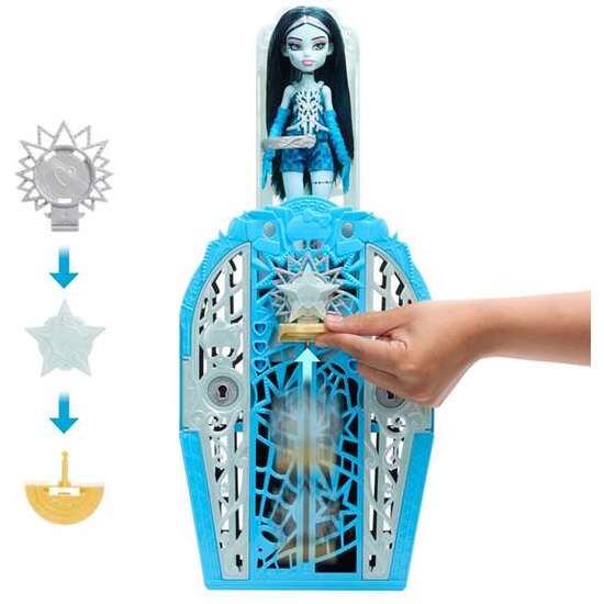 MUÑECA MONSTER HIGH SKULLTIMATE SECRETS FRANKIE. CON ARMARIO Y MAS DE 19 SORPRESAS. image 4