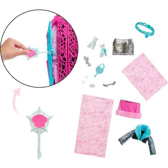 MUÑECA MONSTER HIGH SKULLTIMATE SECRETS CATTY. CON ARMARIO Y MAS DE 19 SORPRESAS. image 3