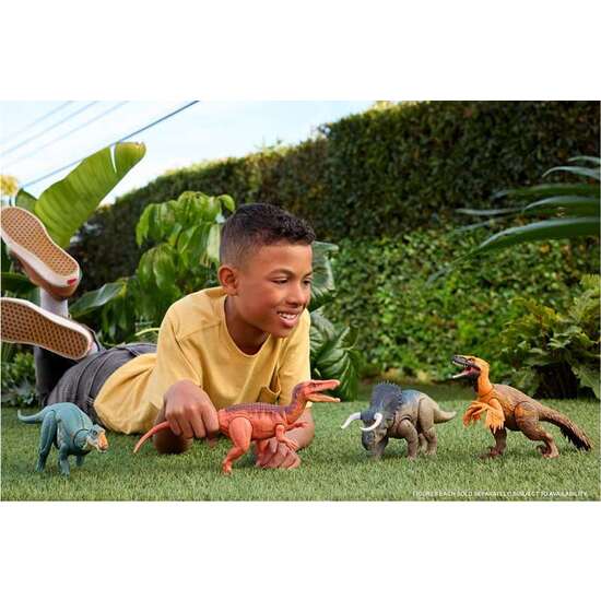DINOSAURIO JURASSIC WORLD WILD ROAR. 32X10X5,25 CM - MODELOS SURTIDOS image 4
