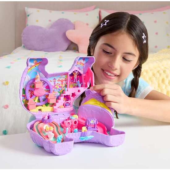 COFRE PARA MINI MUÑECAS GATITO PIÑATA PARTYLAND POLLY POCKET .INCLUYE 23 ACCESORIOS SORPRESA. image 2