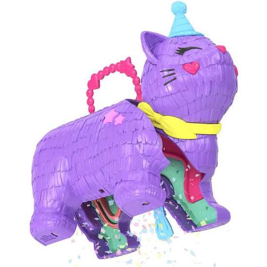 COFRE PARA MINI MUÑECAS GATITO PIÑATA PARTYLAND POLLY POCKET .INCLUYE 23 ACCESORIOS SORPRESA. image 4