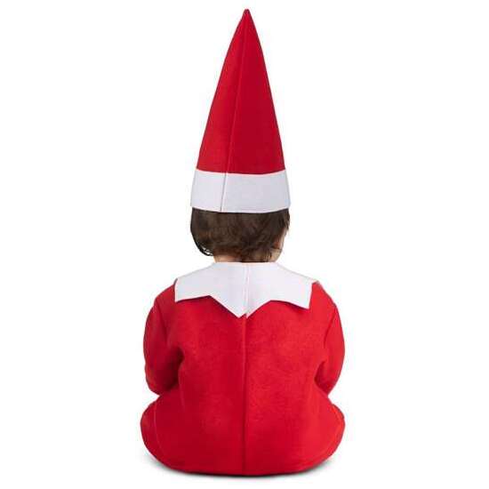 DISFRAZ SCOUT ELF 7-12 M GORRO, MONO Y MANOPLAS image 1