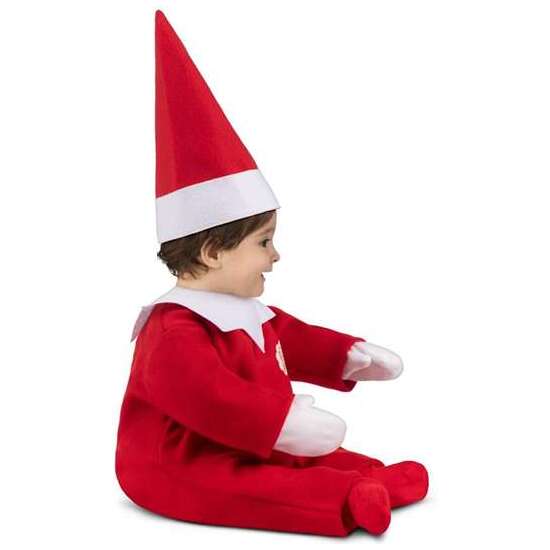 DISFRAZ SCOUT ELF 7-12 M GORRO, MONO Y MANOPLAS image 2
