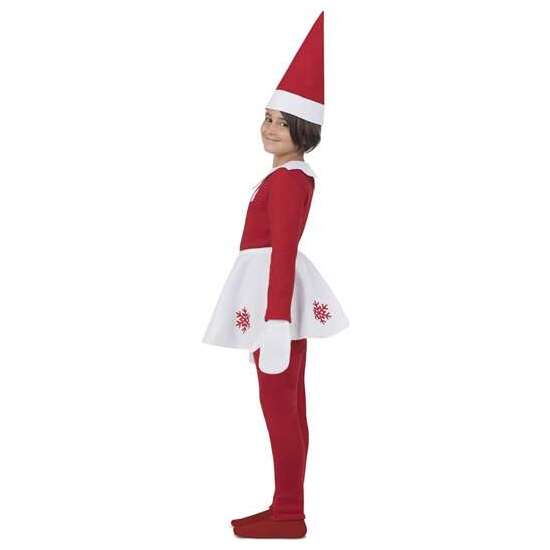 DISFRAZ SCOUT ELF 10-12 Y GORRO, CAMISETA, MANOPLAS, FALDA Y MALLAS image 5