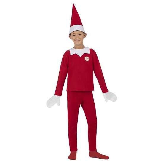 DISFRAZ SCOUT ELF 10-12 Y GORRO, CAMISETA, MANOPLAS Y PANTALÓN image 0