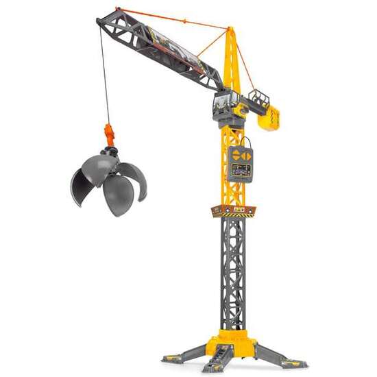 GRÚA RADIO CONTROL MIGHTY CRANE 110 CM. GIRA 360 GRADOS. image 0