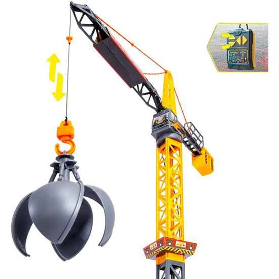 GRÚA RADIO CONTROL MIGHTY CRANE 110 CM. GIRA 360 GRADOS. image 4