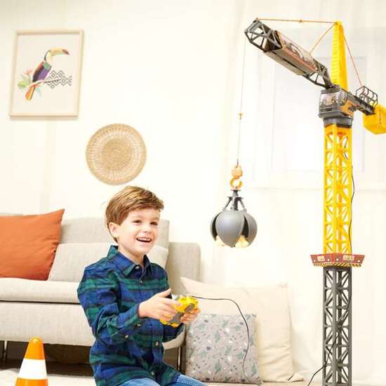 GRÚA RADIO CONTROL MIGHTY CRANE 110 CM. GIRA 360 GRADOS. image 5