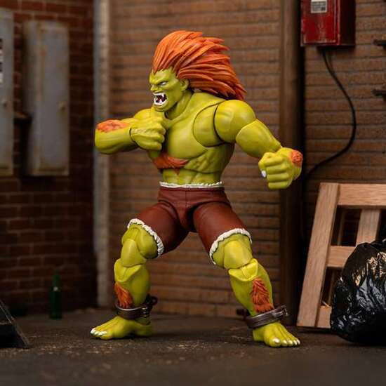 FIGURA STREET FIGHTER II BLANKA 15 CM image 4
