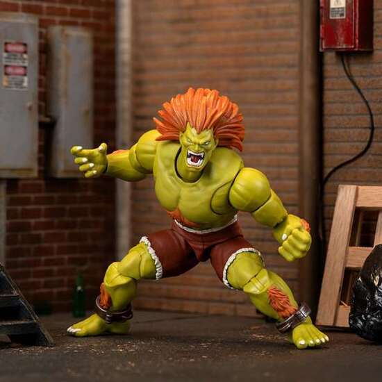 FIGURA STREET FIGHTER II BLANKA 15 CM image 5