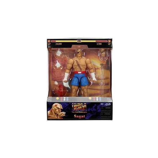 FIGURA STREET FIGHTER II SAGAT 15 CM image 0