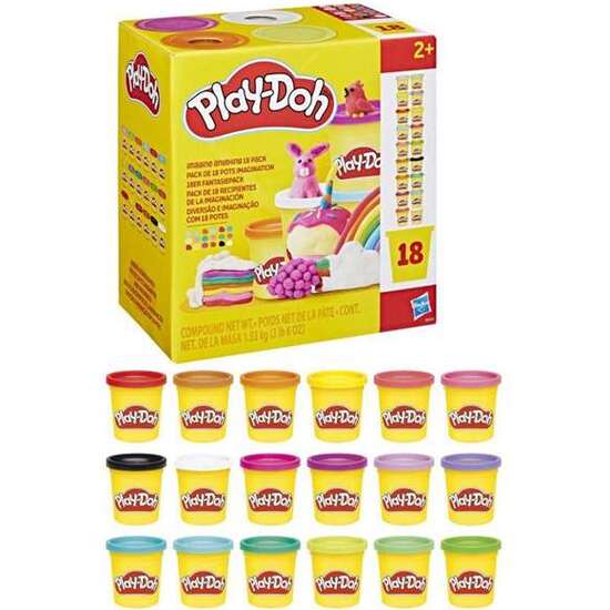 PACK 18 BOTES PLAY-DOH image 3