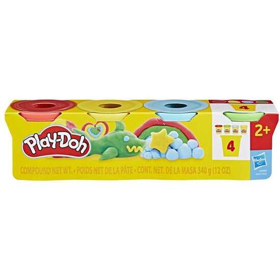 PACK DE 4 BOTES  PLAY-DOH image 0