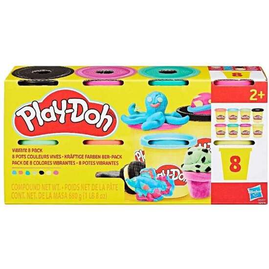 PACK 8 BOTES PLAY-DOH image 0