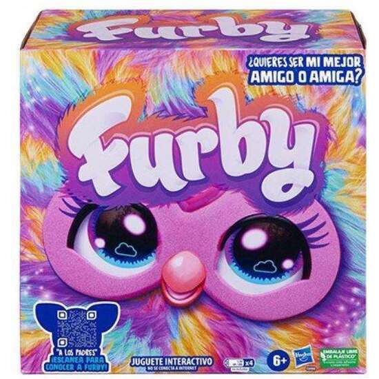 FURBY DJ RAINBOW, MÁS DE 1000 INTERACCIONES, CUERPO ARCO IRIIS LUMINOSO Y 5 MODOS DE JUEGO image 2