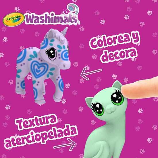WASHIMALS PETS - SET 3 MASCOTAS COLORES PASTEL image 5