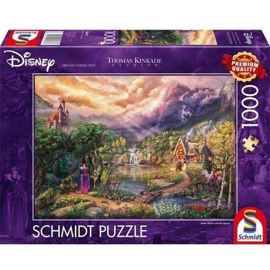 PUZZLE 1000 PIEZA DISNEY, BLANCANIEVES Y LA REINA image 0