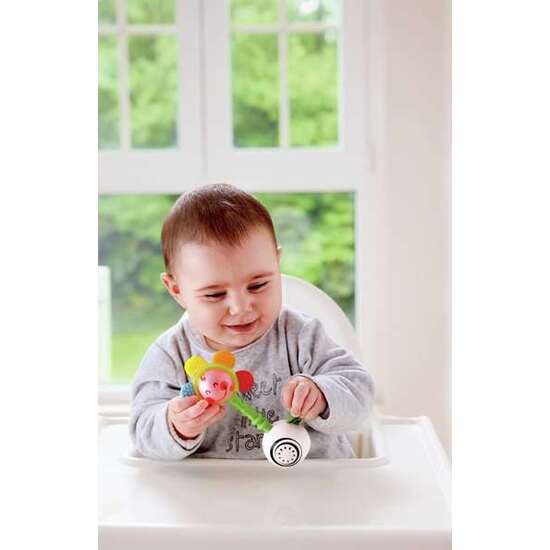 SONAJERO-MORDEDOR FLOR SHAKE & SPARKLE RATTLE 0-18 M image 5