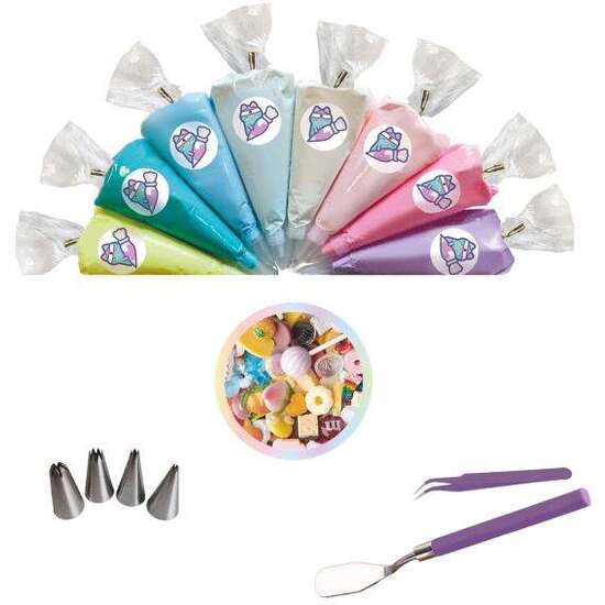 RAIBOW MEGA SET DECODEN.CON ACCESORIOS PARA PERSONALIZAR CARCASAS,AGENDAS,DIARIOS,ZAPATOS..... image 2