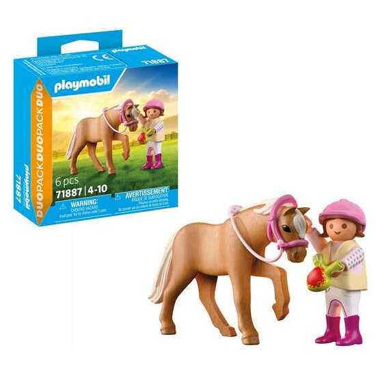 NIÑA CON PONI PLAYMOBIL image 2