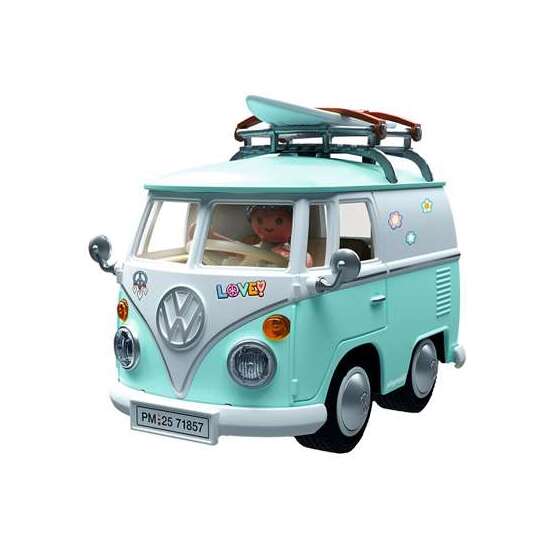 VEHÍCULO VOLKSWAGEN T1 CAMPER PLAYMOBIL image 5