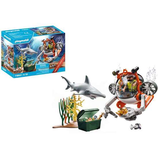 BÚSQUEDA DEL TESORO CON SUBMARINO PLAYMOBIL image 3