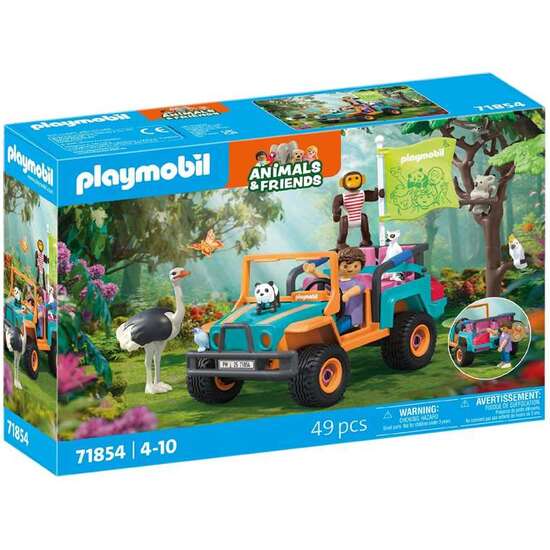 VEHÍCULO TODOTERRENO DE COLORES PLAYMOBIL image 0