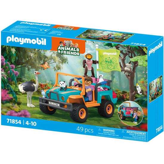 VEHÍCULO TODOTERRENO DE COLORES PLAYMOBIL image 1