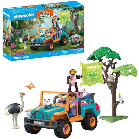 VEHÍCULO TODOTERRENO DE COLORES PLAYMOBIL image 4