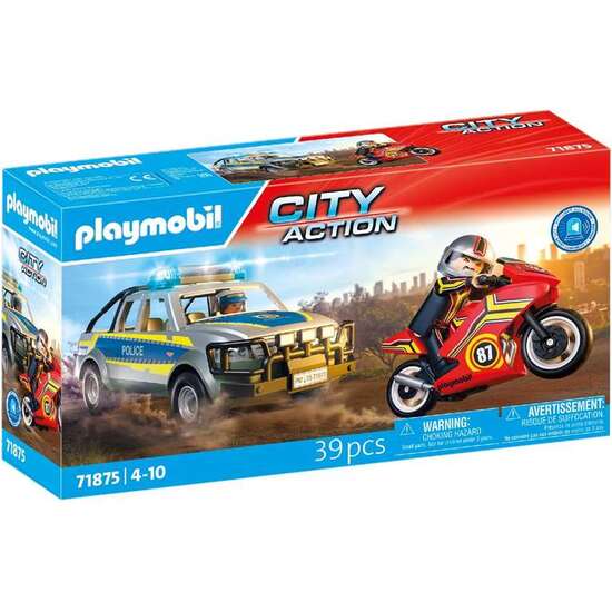 PICK UP PERSECUCIÓN POLICIAL PLAYMOBIL image 0