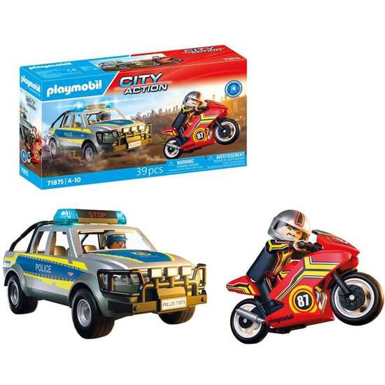 PICK UP PERSECUCIÓN POLICIAL PLAYMOBIL image 2