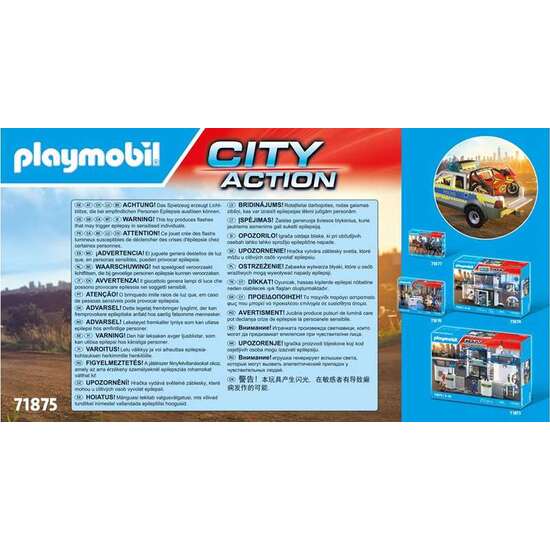 PICK UP PERSECUCIÓN POLICIAL PLAYMOBIL image 3