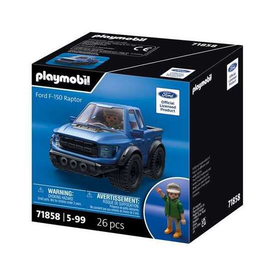 VEHÍCULO FORD F-150 RAPTOR PLAYMOBIL image 1