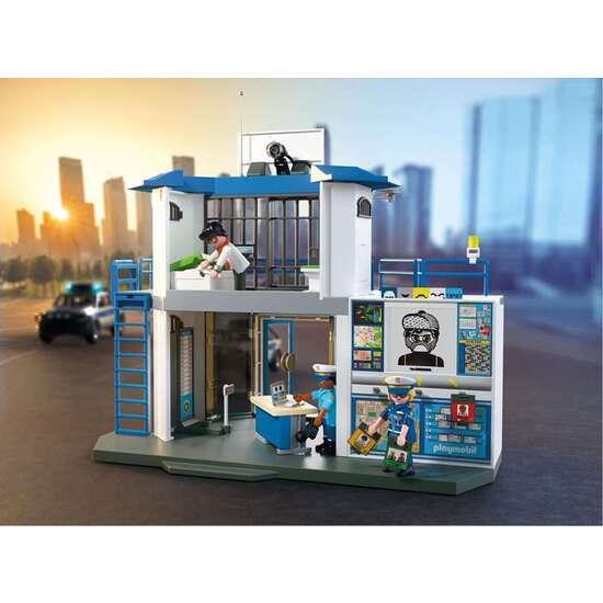 COMISARÍA CON SALA DE INVESTIGACIÓN PLAYMOBIL image 2