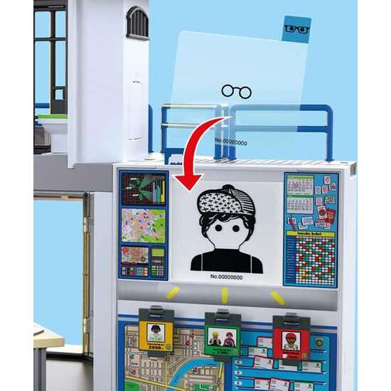 COMISARÍA CON SALA DE INVESTIGACIÓN PLAYMOBIL image 3