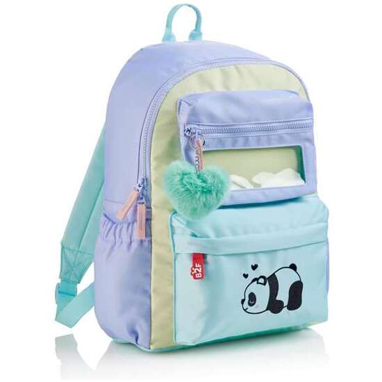MOCHILA BOLSILLO 3 COMP. PANDA B2F image 0