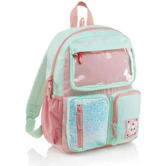 MOCHILA BOLSILLO 4 COMP. ROSA B2F image 0