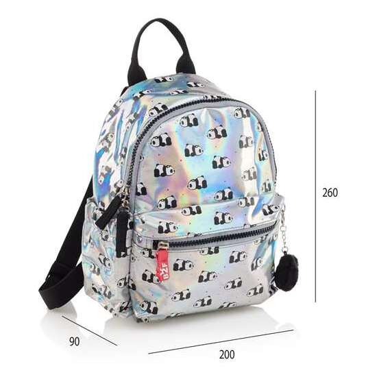 MOCHILA MINI 2 COMP. HOLOGRAFICA B2F image 1