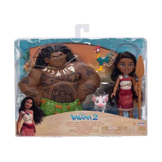 DISNEY VAIANA II - SET DE REGALO VIANA & MAUI DE 15 CM image 0