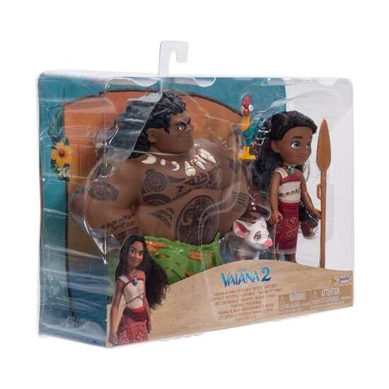 DISNEY VAIANA II - SET DE REGALO VIANA & MAUI DE 15 CM image 1