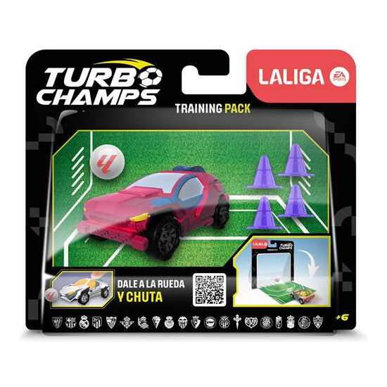 TURBO CHAMPS LALIGA TRA. PK SOCCER CDU10 image 0