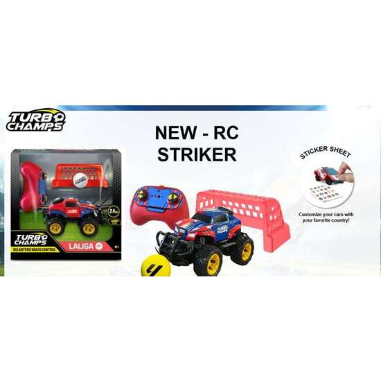 COCHE RADIO CONTROL TURBO CHAMPS LA LIGA image 0