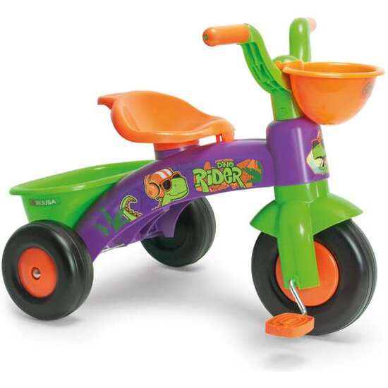 TRIICICLO BABY TRICO DINORIDER 62X46X42 CM image 0