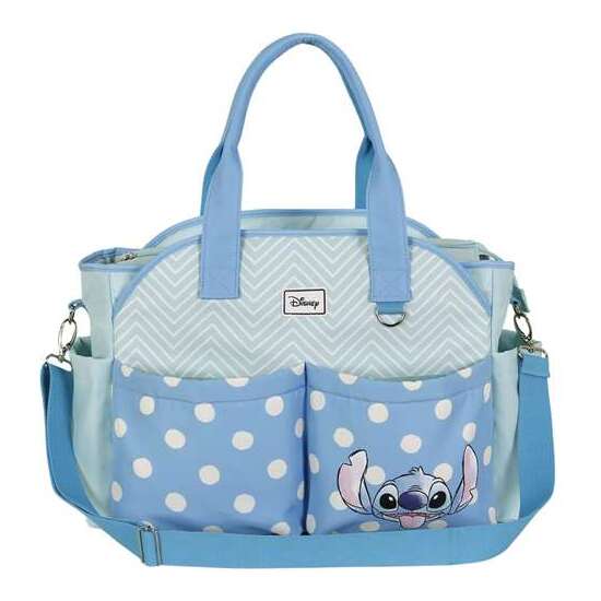 BOLSO PARA CARRO DE BEBÉ MOMMY LILO Y STITCH LOVELY 44 X17 X32 CM image 0