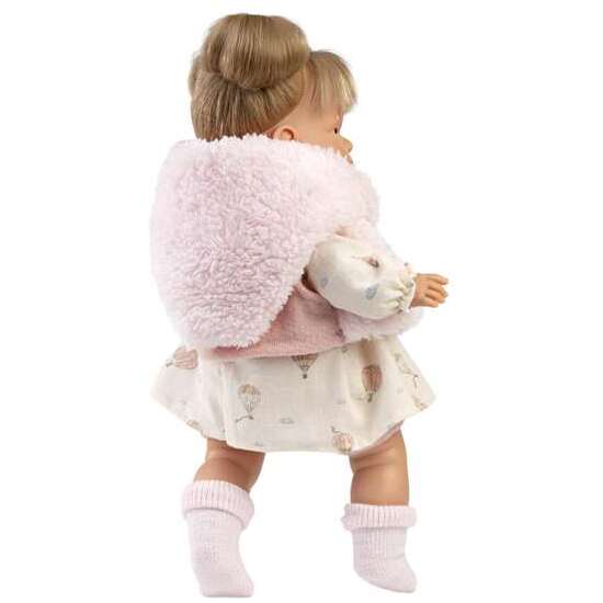 MUÑECA JOELLE LLORONA 38CM CON CUERPO DE TELA Y MECANISMO DE SONIDO image 3